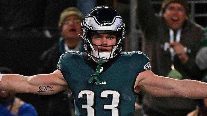 Philadelphia Eagles cornerback Cooper DeJean Philadelphia Eagles cornerback Cooper DeJean