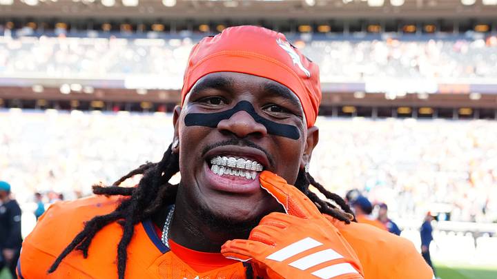Denver Broncos running back Jonah Coleman Denver Broncos running back Jonah Coleman
