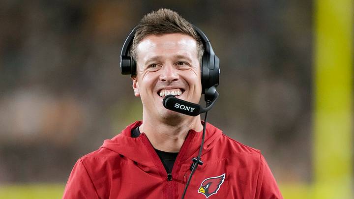 Arizona Cardinals head coach Mike LaFleur. Arizona Cardinals head coach Mike LaFleur.