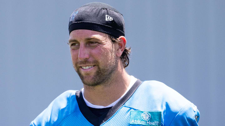 Carolina Panthers wide receiver Adam Thielen