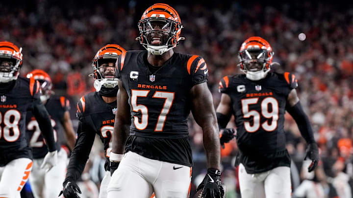 Cincinnati Bengals linebacker Germaine Pratt (57).