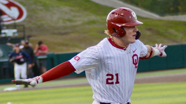 Oklahoma Infielder Drew Dickerson Oklahoma Infielder Drew Dickerson