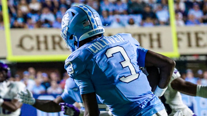 UNC wide receiver Chris Culliver returns a kick