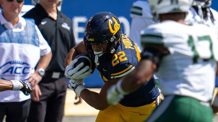 Cal tight end Taimane Purcell Cal tight end Taimane Purcell