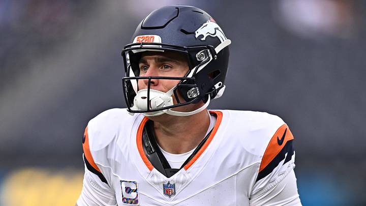 Denver Broncos quarterback Bo Nix