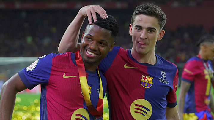 Ansu Fati (left) is trying to revive his career in Ligue 1.