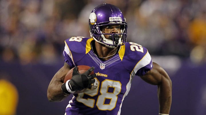 Former Minnesota Vikings running back Adrian Peterson