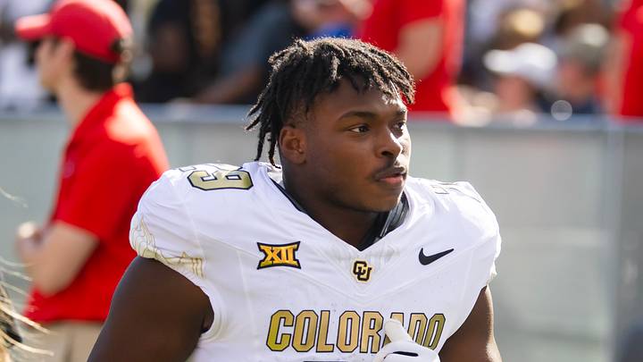 Oct 19, 2024; Tucson, Arizona, USA; Colorado Buffalos running back Micah Welch (29) against the Arizona Wildcats at Arizona Stadium. Oct 19, 2024; Tucson, Arizona, USA; Colorado Buffalos running back Micah Welch (29) against the Arizona Wildcats at Arizona Stadium.