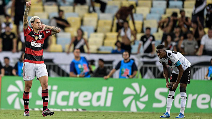Pedro, do Flamengo, anotou o gol da virada rubro-negra