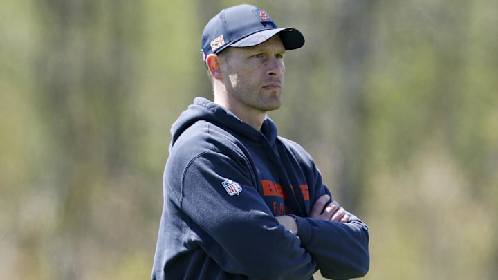 Chicago Bears head coach Ben Johnson