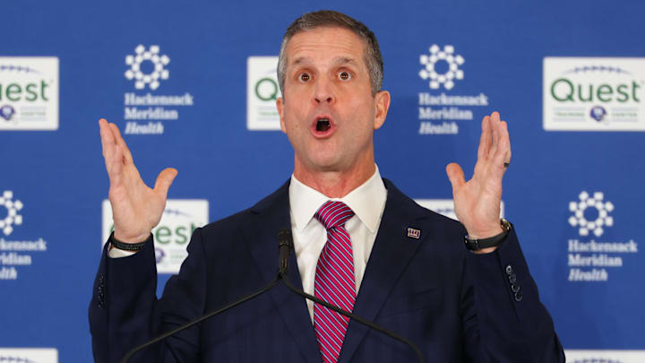 New York Giants HC John Harbaugh