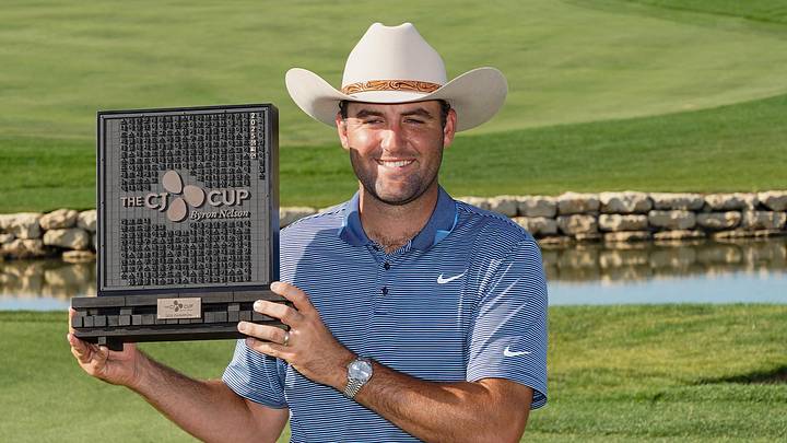 Scottie Scheffler won the 2025 CJ Cup Byron Nelson with a record score of 31-under. Scottie Scheffler won the 2025 CJ Cup Byron Nelson with a record score of 31-under.