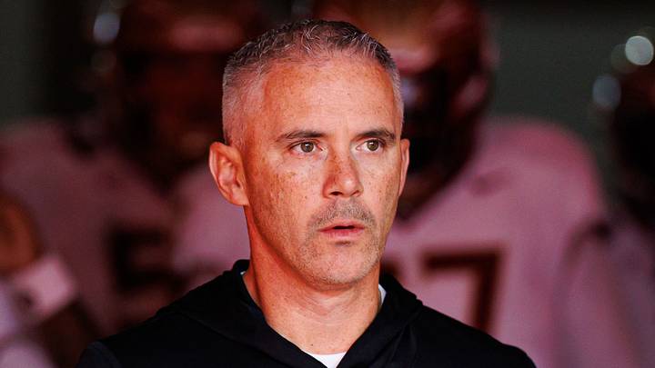 Nov 29, 2025; Gainesville, Florida, USA; Florida State Seminoles head coach Mike Norvell walks out of the tunnel before a game against the Florida Gators at Ben Hill Griffin Stadium. Mandatory Credit: Matt Pendleton-Imagn Images Nov 29, 2025; Gainesville, Florida, USA; Florida State Seminoles head coach Mike Norvell walks out of the tunnel before a game against the Florida Gators at Ben Hill Griffin Stadium. Mandatory Credit: Matt Pendleton-Imagn Images