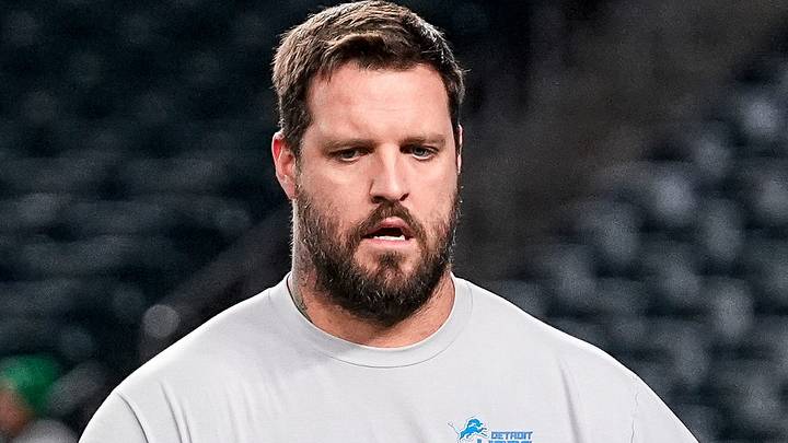 Detroit Lions offensive tackle Taylor Decker 