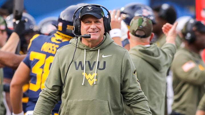 Nov 8, 2025; Morgantown, West Virginia, USA; West Virginia Mountaineers head coach Rich Rodriguez reacts after a play during the third quarter against the Colorado Buffaloes at Milan Puskar Stadium. Mandatory Credit: Ben Queen-Imagn Images Nov 8, 2025; Morgantown, West Virginia, USA; West Virginia Mountaineers head coach Rich Rodriguez reacts after a play during the third quarter against the Colorado Buffaloes at Milan Puskar Stadium. Mandatory Credit: Ben Queen-Imagn Images