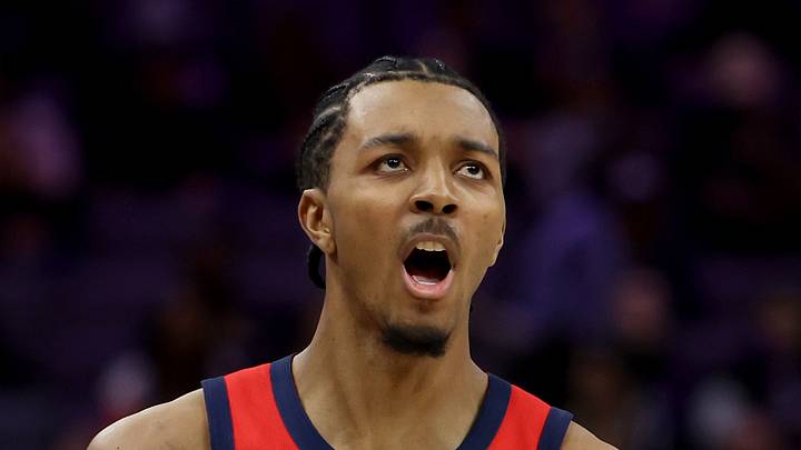 New Orleans Pelicans forward Trey Murphy III (25) reacts after making a three point basket against the Sacramento Kings during the fourth quarter at Golden 1 Center on Mar 5, 2026. New Orleans Pelicans forward Trey Murphy III (25) reacts after making a three point basket against the Sacramento Kings during the fourth quarter at Golden 1 Center on Mar 5, 2026.