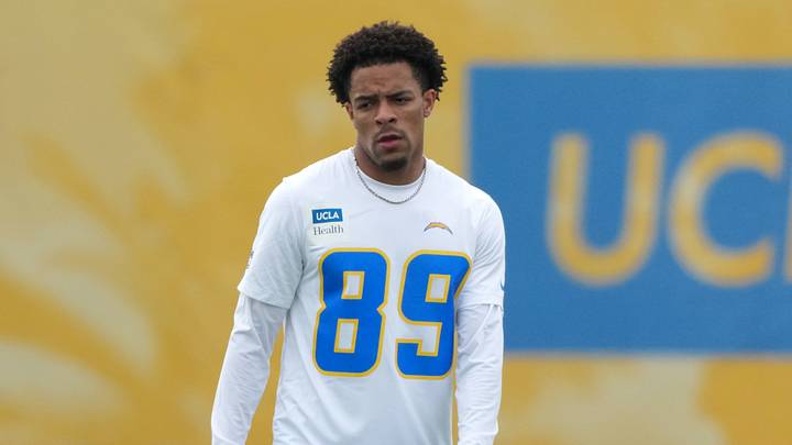 May 11, 2026; El Segundo, CA, USA; Los Angeles Chargers receiver Brenen Thompson (89) during offseason workouts at The Bolt. Mandatory Credit: Kirby Lee-Imagn Images May 11, 2026; El Segundo, CA, USA; Los Angeles Chargers receiver Brenen Thompson (89) during offseason workouts at The Bolt. Mandatory Credit: Kirby Lee-Imagn Images
