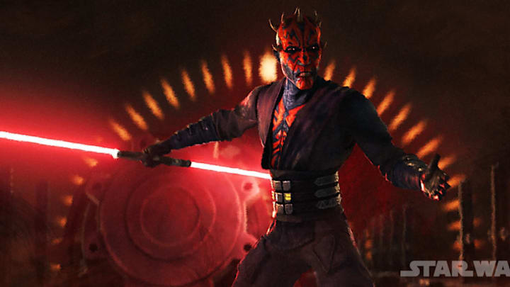 Darth Maul in SDCC 2025 first look at Star Wars Maul: Shadow Lord starring Sam Witwer. Image Credit: StarWars.com