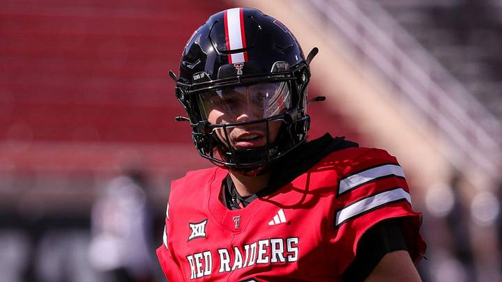 Texas Tech's Brendan Sorsby goes through warmups before the spring football game, Friday, April 17, 2026, at Jones AT&T Stadium. Texas Tech's Brendan Sorsby goes through warmups before the spring football game, Friday, April 17, 2026, at Jones AT&T Stadium.