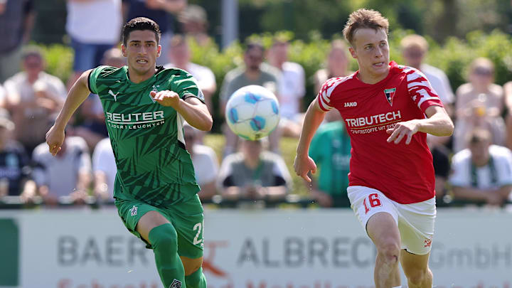 Grant-Leon Ranos im Einsatz in einem Gladbach-Testspiel