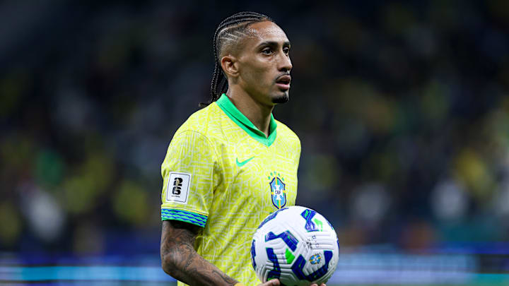 Raphinha é um dos titulares indiscutíveis da Canarinho