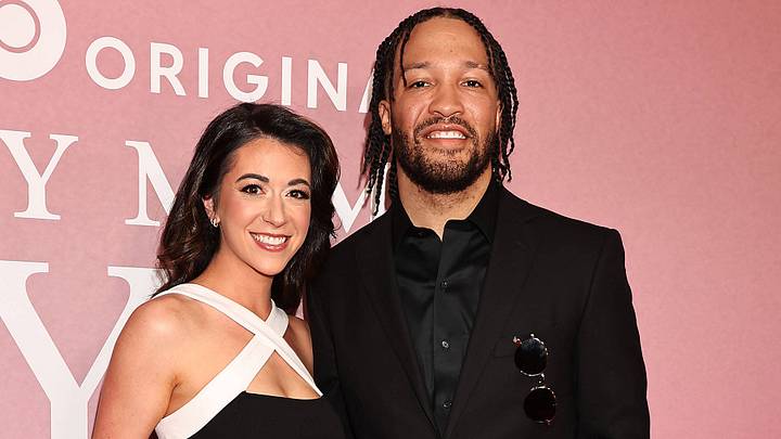 Jalen Brunson and his wife, Dr. Ali Marks Brunson.