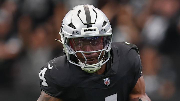 Las Vegas Raiders running back Mike Washington Jr.
