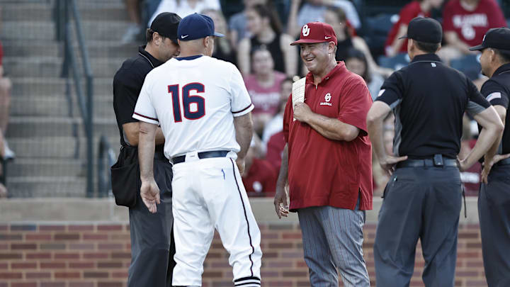 Oklahoma Sooners head coach Skip Johnson Oklahoma Sooners head coach Skip Johnson