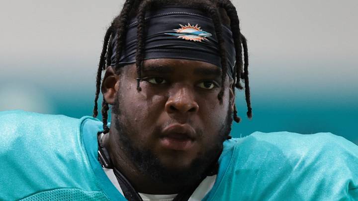 Miami Dolphins defensive lineman Kenneth Grant Miami Dolphins defensive lineman Kenneth Grant