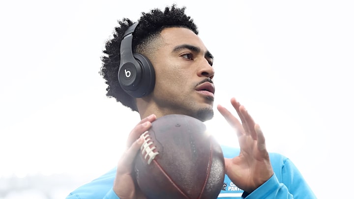 Carolina Panthers quarterback Bryce Young