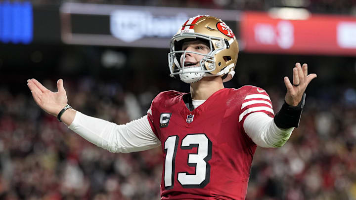 San Francisco 49ers quarterback Brock Purdy (13)