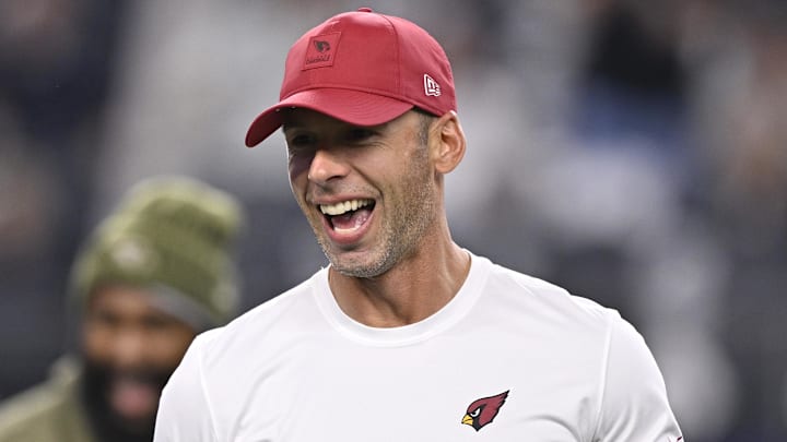 Arizona Cardinals head coach Jonathan Gannon.