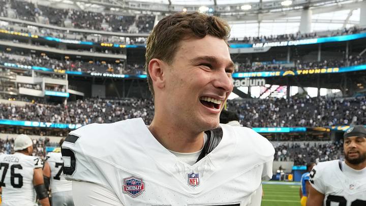 Las Vegas Raiders quarterback Fernando Mendoza Las Vegas Raiders quarterback Fernando Mendoza