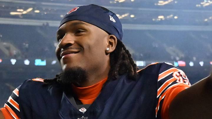  Chicago Bears wide receiver Luther Burden