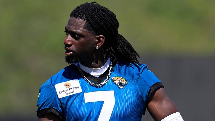 Jacksonville Jaguars wide receiver Brian Thomas Jr. (7) walks off the field during the third day of minicamp at the Miller Electric Center, Thursday, June 11, 2026, in Jacksonville, Fla. Jacksonville Jaguars wide receiver Brian Thomas Jr. (7) walks off the field during the third day of minicamp at the Miller Electric Center, Thursday, June 11, 2026, in Jacksonville, Fla.