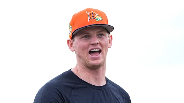 Detroit Tigers pitcher Troy Melton Detroit Tigers pitcher Troy Melton