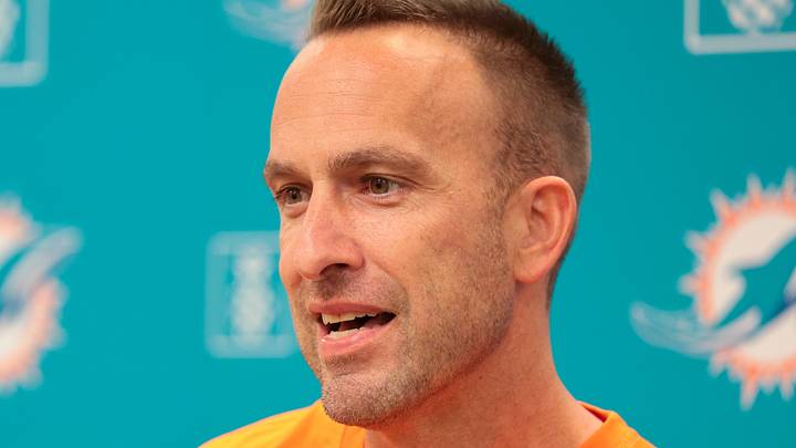 Miami Dolphins head coach Jeff Hafley Miami Dolphins head coach Jeff Hafley