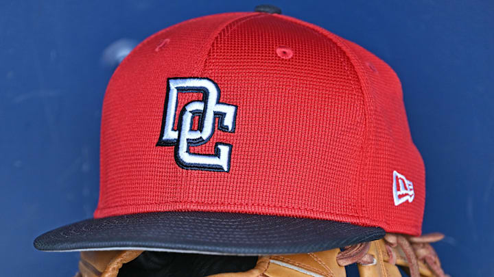 Red Washington Nationals hat