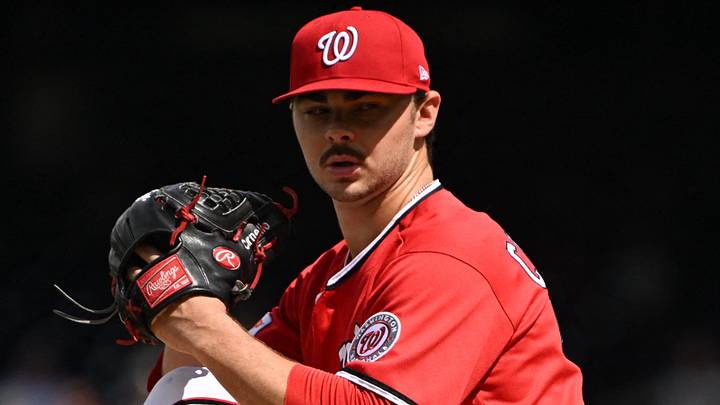 Washington Nationals pitcher Riley Cornelio Washington Nationals pitcher Riley Cornelio