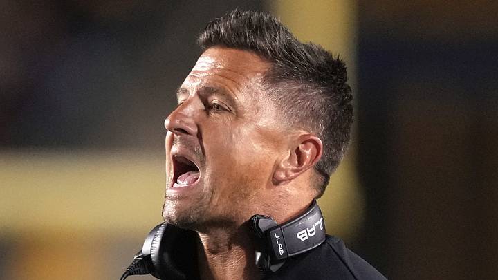 Sep 5, 2026; Berkeley, California, USA; UCLA Bruins head coach Bob Chesney yells during the second quarter against the California Golden Bears at California Memorial Stadium. Mandatory Credit: Darren Yamashita-Imagn Images Sep 5, 2026; Berkeley, California, USA; UCLA Bruins head coach Bob Chesney yells during the second quarter against the California Golden Bears at California Memorial Stadium. Mandatory Credit: Darren Yamashita-Imagn Images