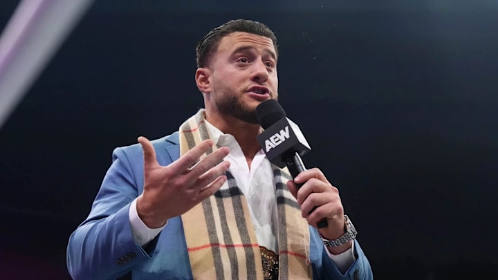 MJF will defend the AEW World Championship against Bandido tonight on Dynamite Maximum Carnage.