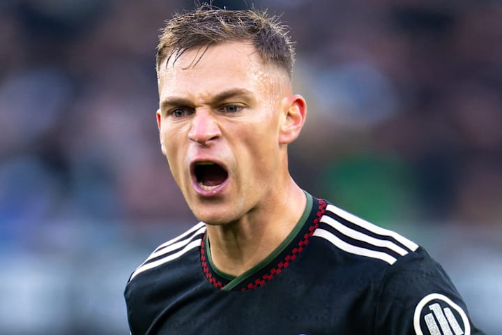 Joshua Kimmich shouting.