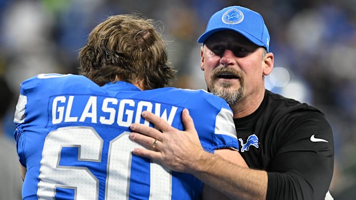 Detroit Lions head coach Dan Campbell.