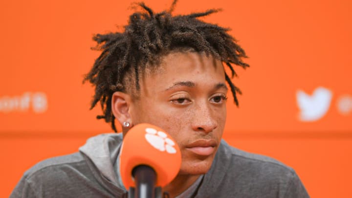 Clemson corner back Avieon Terrell Clemson corner back Avieon Terrell