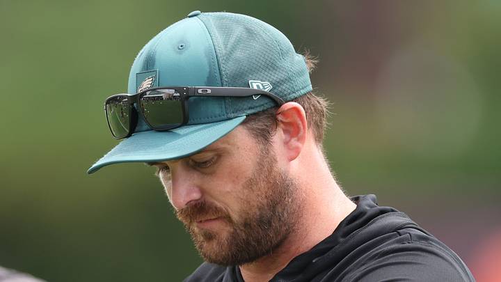 Philadelphia Eagles offensive coordinator Sean Mannion