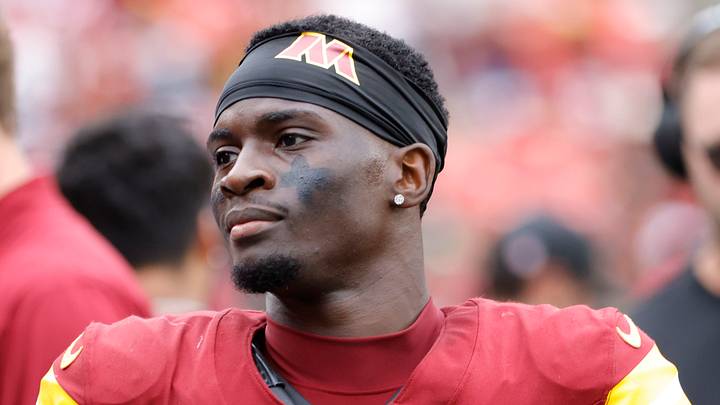 Washington Commanders cornerback Mike Sainristil