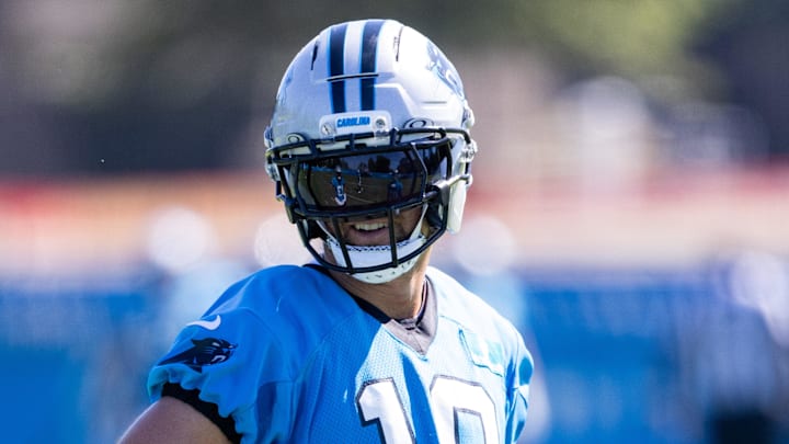 Carolina Panthers wide receiver Adam Thielen