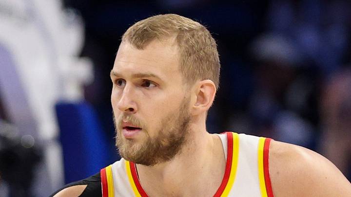 Atlanta Hawks center Jock Landale (31) reacts against the Orlando Magic at Kia Center on April 1, 2026. Atlanta Hawks center Jock Landale (31) reacts against the Orlando Magic at Kia Center on April 1, 2026.