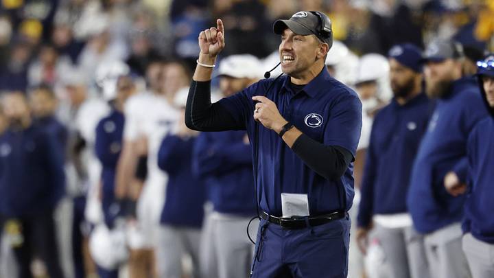 Penn State Nittany Lions head coach Matt Campbell Penn State Nittany Lions head coach Matt Campbell