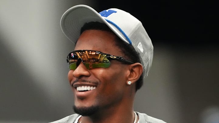 Feb 1, 2026; San Francisco, CA, USA; Chicago Bears cornerback Nahshon Wright (26) during NFC practice at the Flag Fieldhouse Moscone Center South Building. Mandatory Credit: Kirby Lee-Imagn Images Feb 1, 2026; San Francisco, CA, USA; Chicago Bears cornerback Nahshon Wright (26) during NFC practice at the Flag Fieldhouse Moscone Center South Building. Mandatory Credit: Kirby Lee-Imagn Images